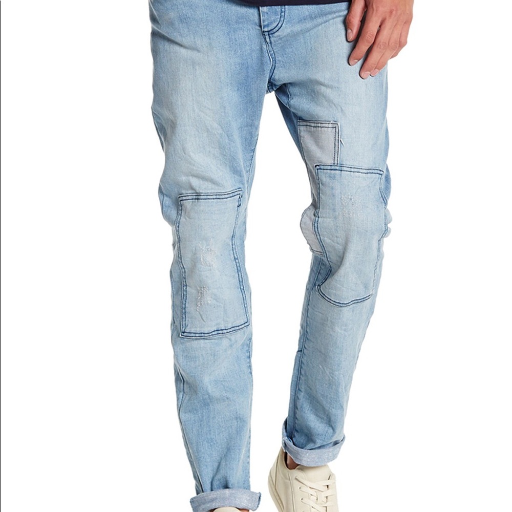 Barney Cools - B. Cause Patched Slim Fit Jean